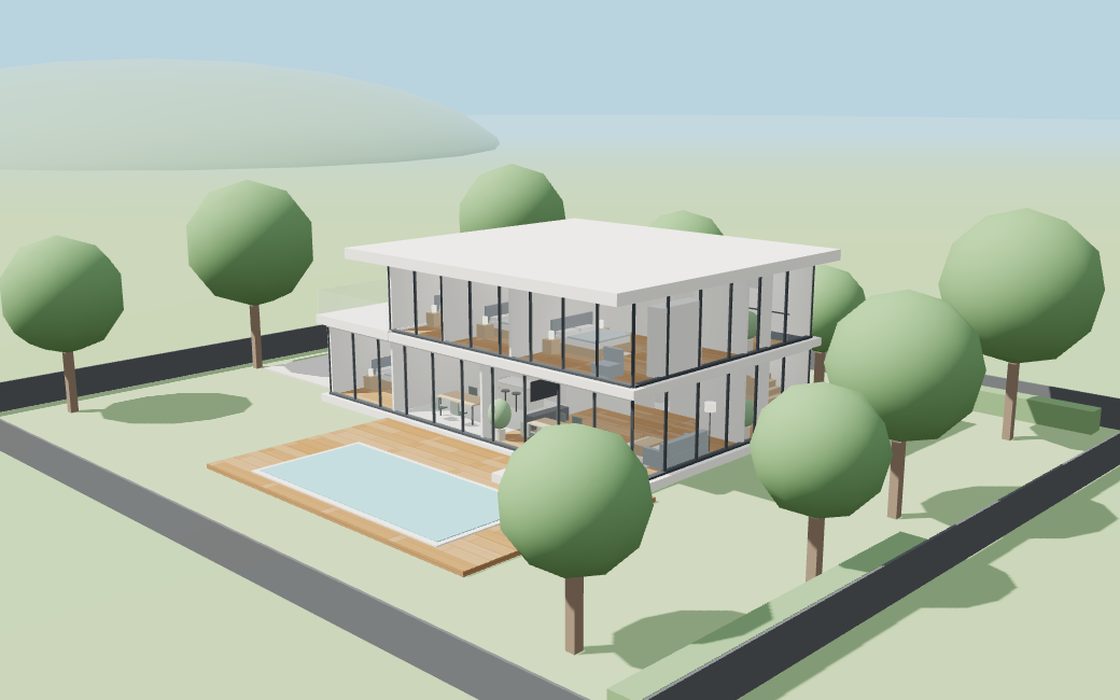 Kojori Hills Villa demosundan görüntü